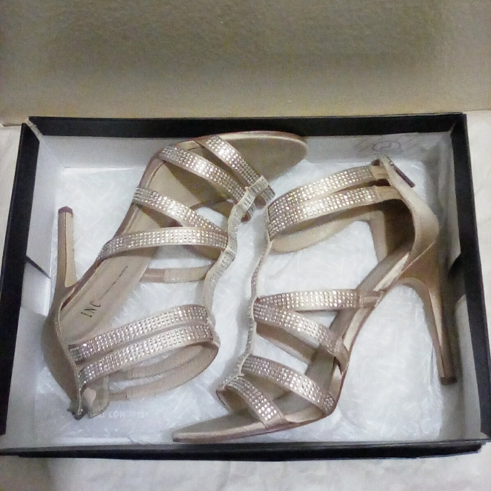 Lovely Blinged Out Heels